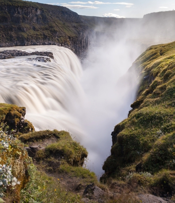Gullfoss Wasserfall - Diego Delso, Wikipedia